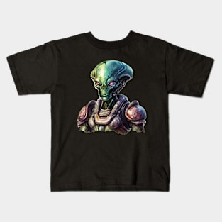 Alien Warrior Kids T-Shirt